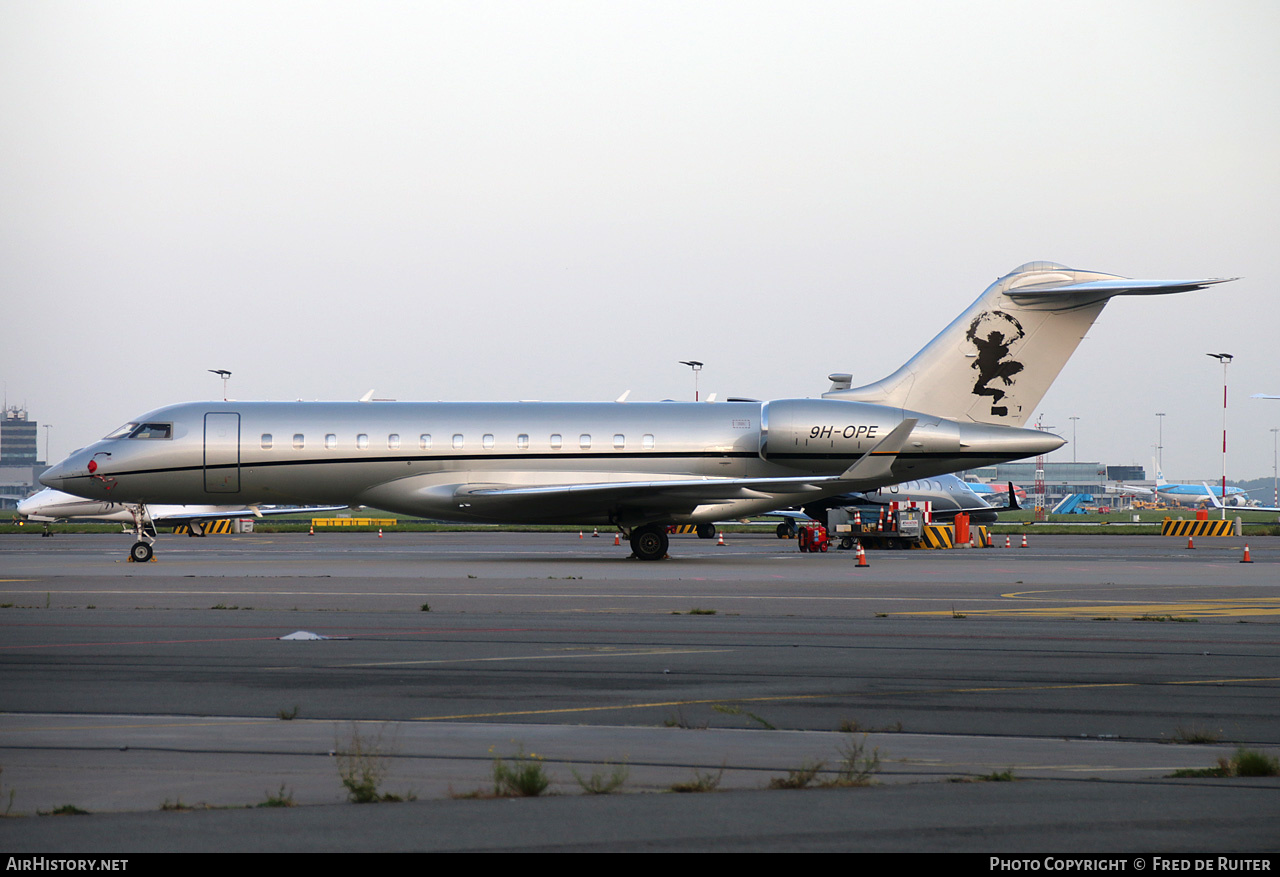 Aircraft Photo of 9H-OPE | Bombardier Global 6000 (BD-700-1A10) | AirHistory.net #507971