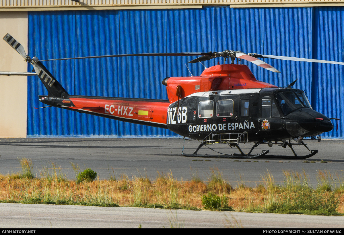 Aircraft Photo of EC-HXZ | Bell 412 | Gobierno de España | AirHistory.net #507978