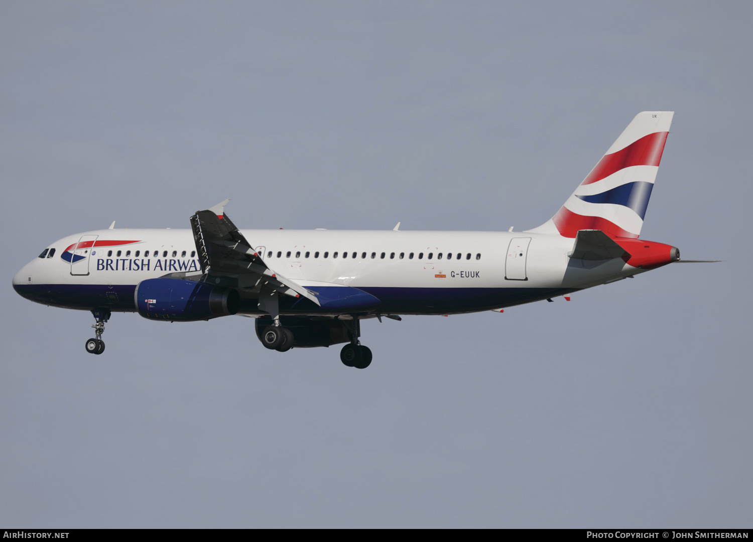 Aircraft Photo of G-EUUK | Airbus A320-232 | British Airways | AirHistory.net #507999