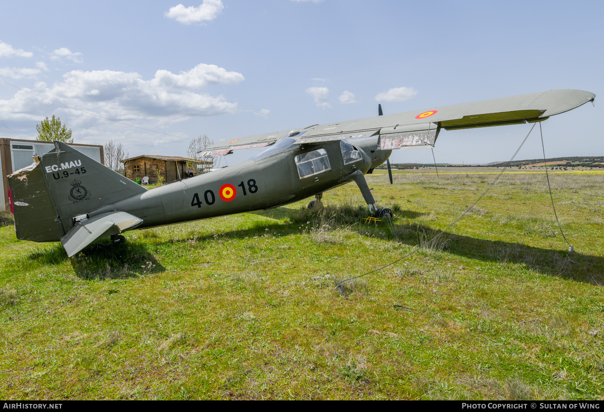 Aircraft Photo of EC-MAU / U.9-45 | CASA C-127 | Spain - Air Force | AirHistory.net #508006