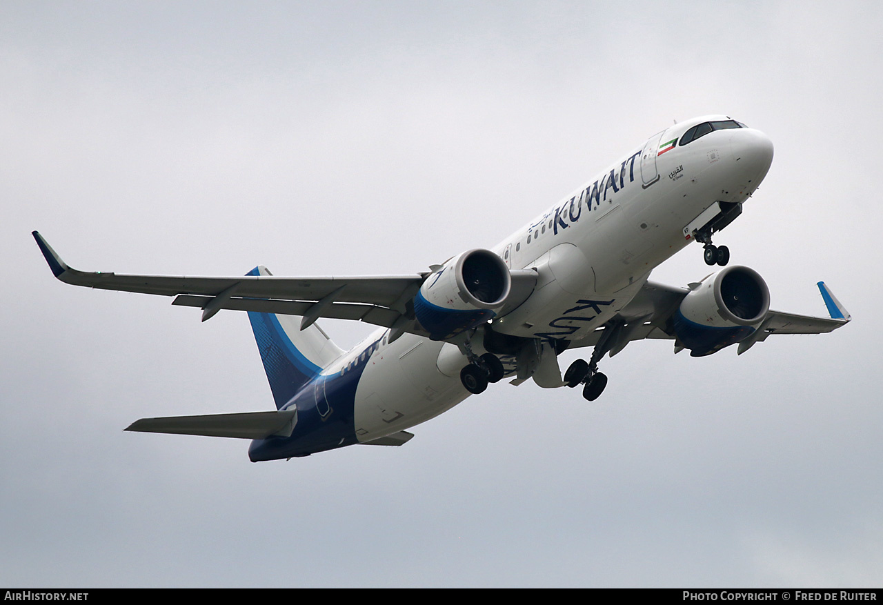 Aircraft Photo of 9K-AKP | Airbus A320-251N | Kuwait Airways | AirHistory.net #508012