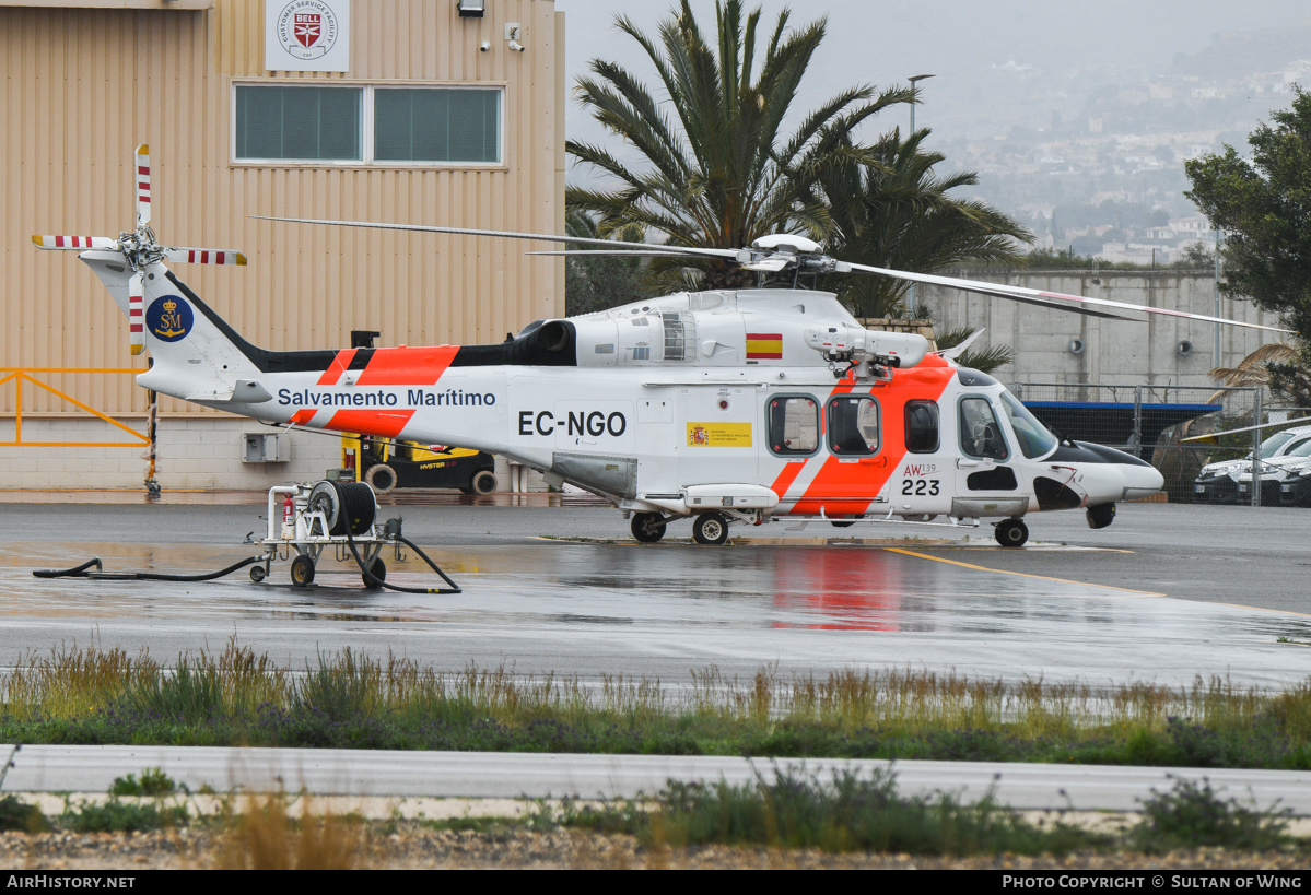 Aircraft Photo of EC-NGO | AgustaWestland AW-139 | Sociedad de Salvamento y Seguridad Marítima | AirHistory.net #508020