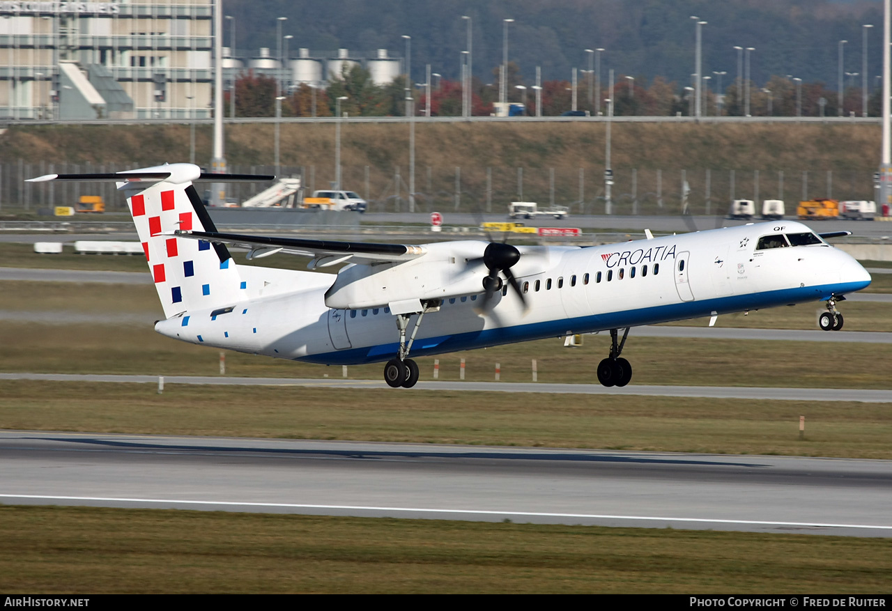 Aircraft Photo of 9A-CQF | Bombardier DHC-8-402 Dash 8 | Croatia Airlines | AirHistory.net #508021