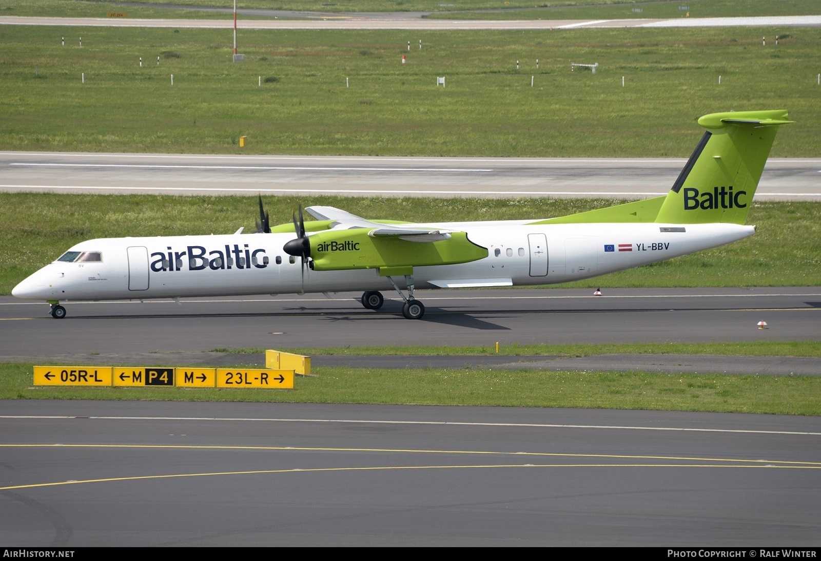 Aircraft Photo of YL-BBV | Bombardier DHC-8-402 Dash 8 | AirBaltic | AirHistory.net #508048