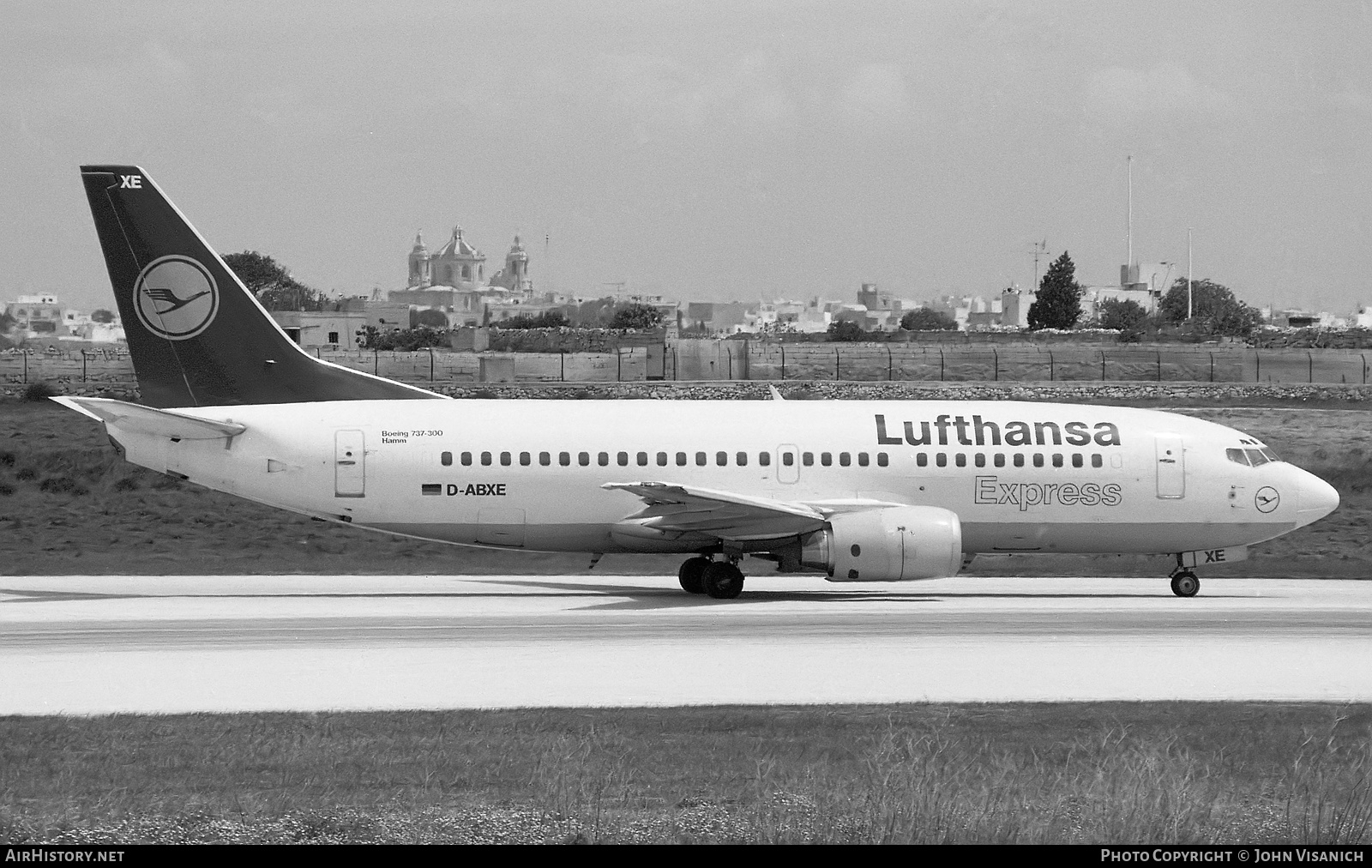 Aircraft Photo of D-ABXE | Boeing 737-330 | Lufthansa Express | AirHistory.net #508062