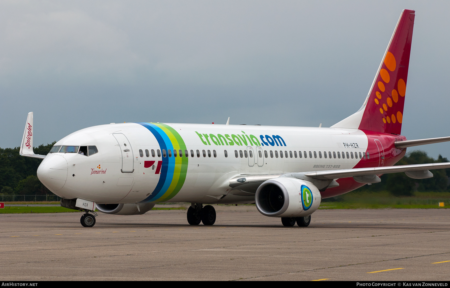 Aircraft Photo of PH-HZR | Boeing 737-86N | Transavia | AirHistory.net #508066