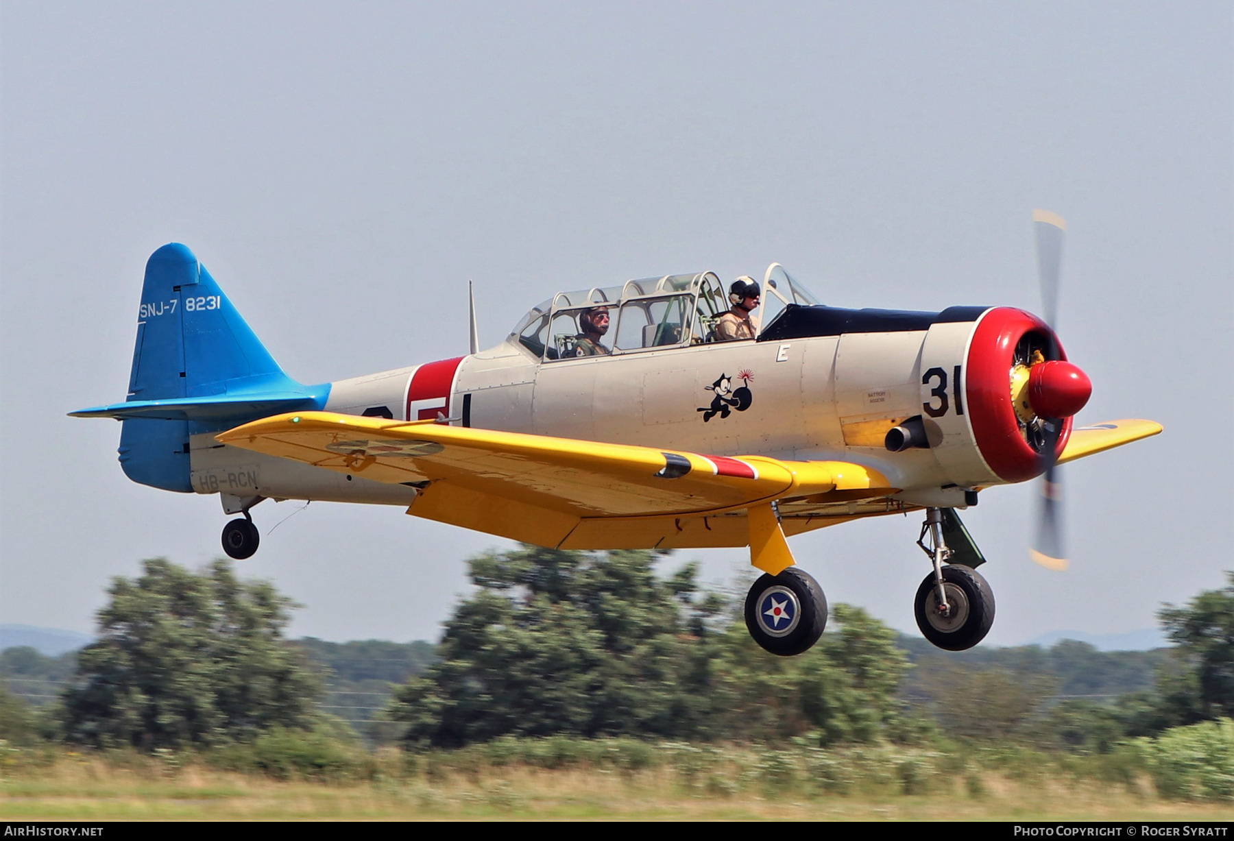 Aircraft Photo of HB-RCN / 8231 | North American T-6G Texan | USA - Navy | AirHistory.net #508107