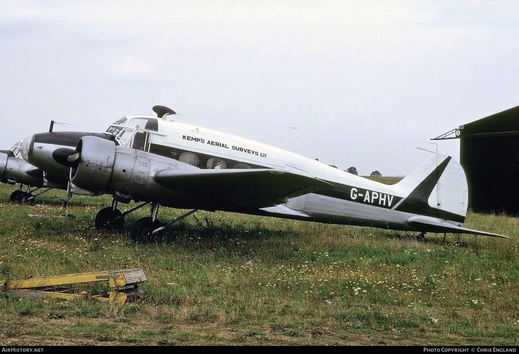 Aircraft Photo of G-APHV | Avro 652A Anson C19/2 | Kemp's Aerial Surveys | AirHistory.net #508109