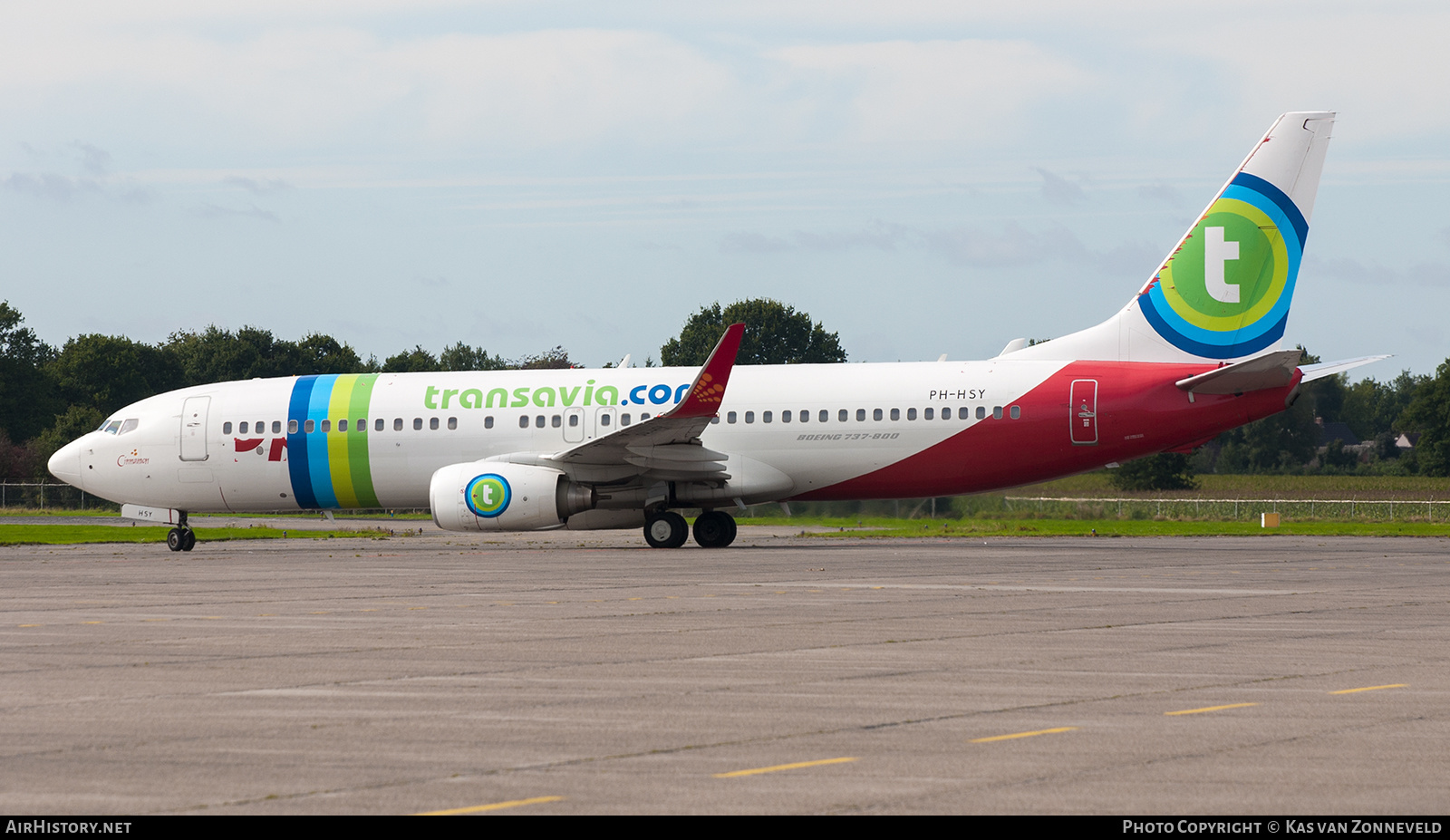 Aircraft Photo of PH-HSY | Boeing 737-86N | Transavia | AirHistory.net #508113