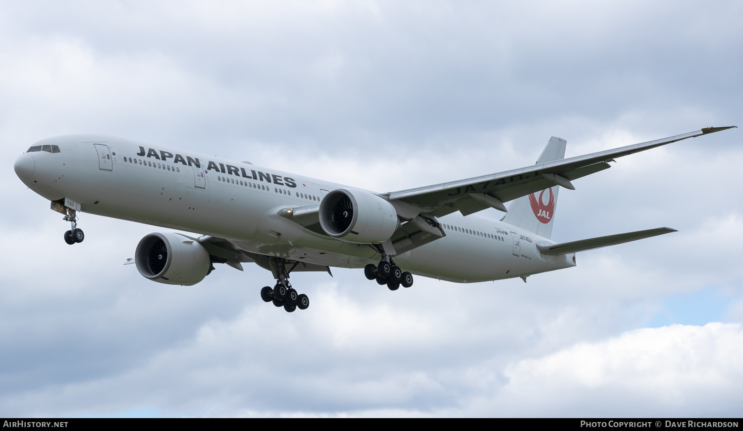 Aircraft Photo of JA740J | Boeing 777-346/ER | Japan Airlines - JAL | AirHistory.net #508144