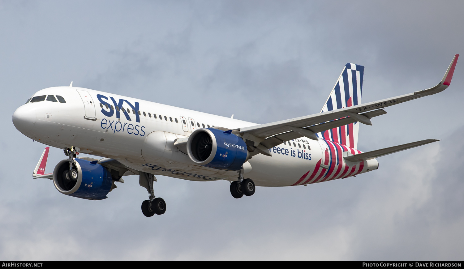 Aircraft Photo of SX-WEB | Airbus A320-252N | Sky Express | AirHistory.net #508146