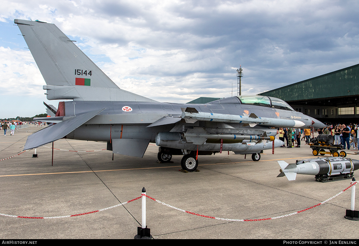 Aircraft Photo of 15144 | General Dynamics F-16BM Fighting Falcon | Portugal - Air Force | AirHistory.net #508157