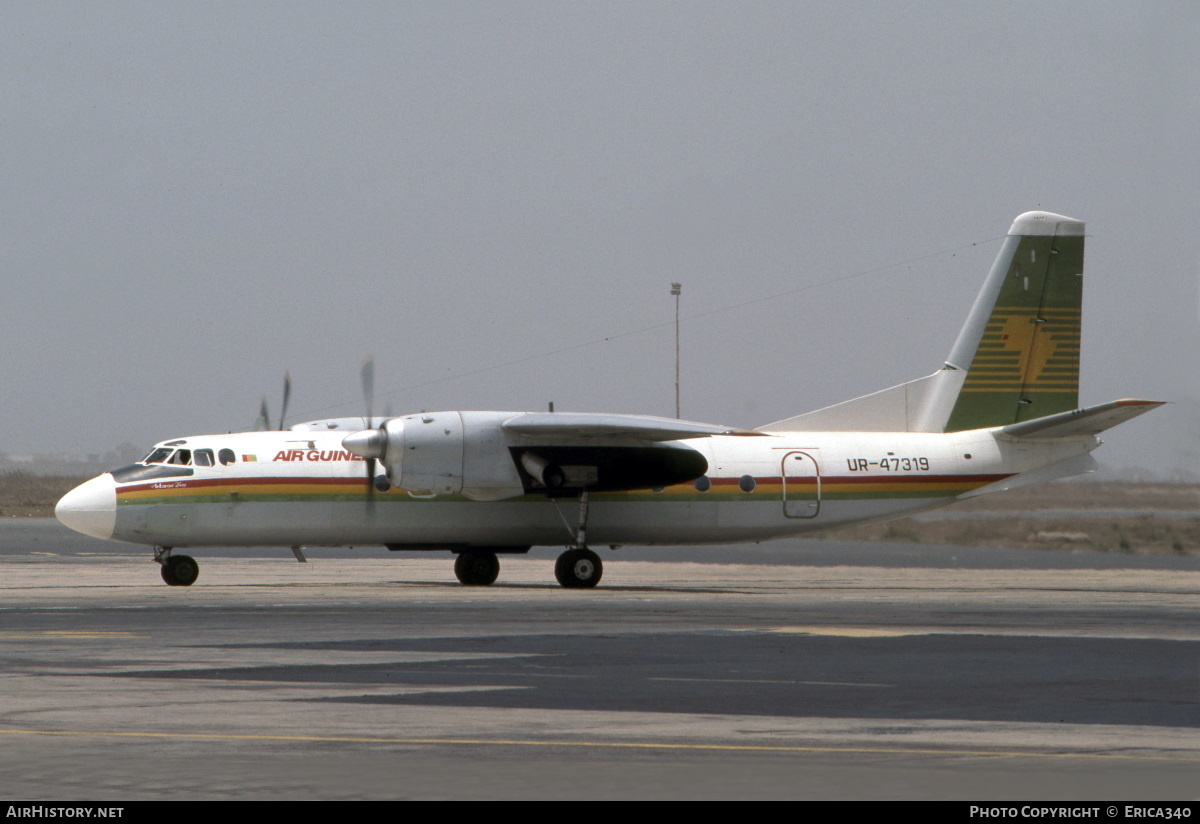 Aircraft Photo of UR-47319 | Antonov An-24RV | Air Guinee | AirHistory.net #508166