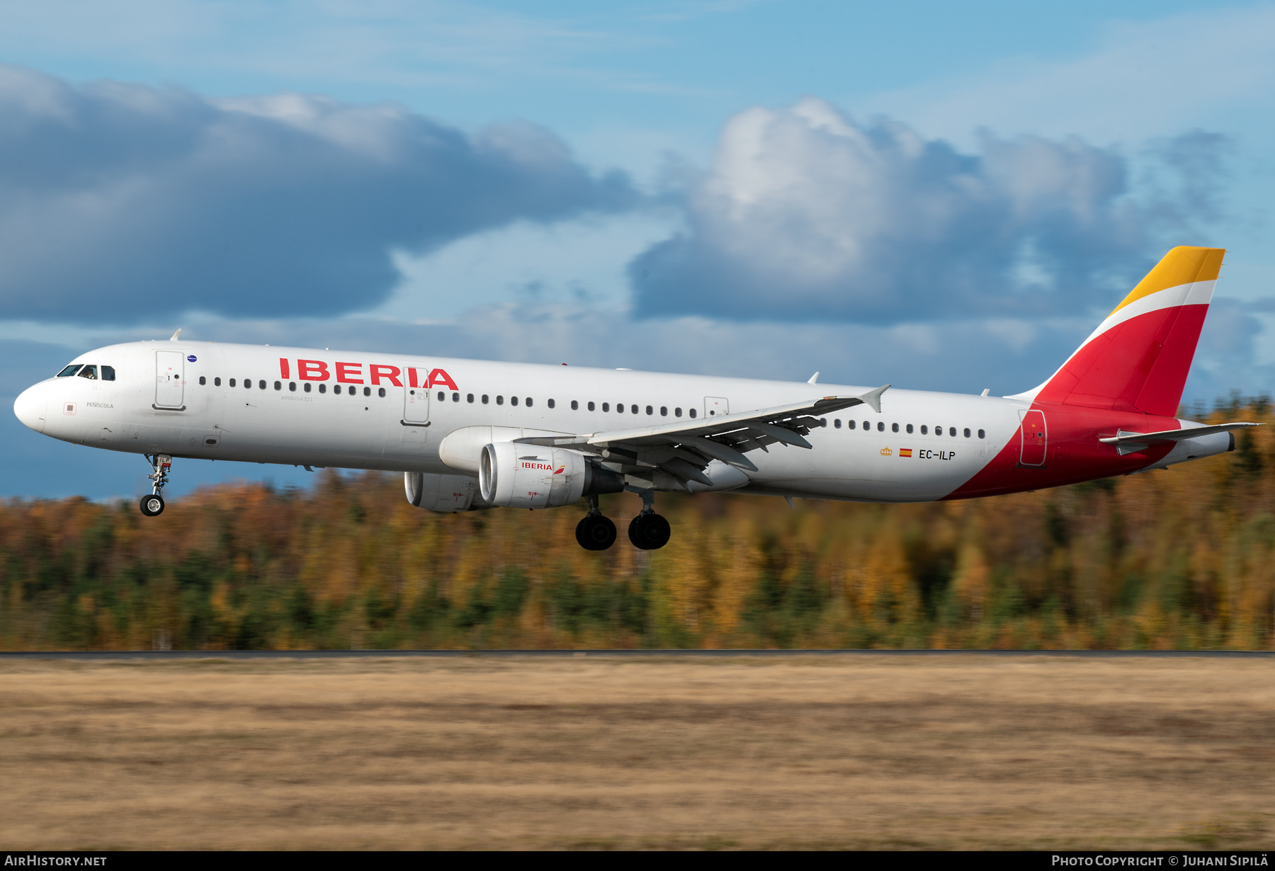 Aircraft Photo of EC-ILP | Airbus A321-213 | Iberia | AirHistory.net #508186