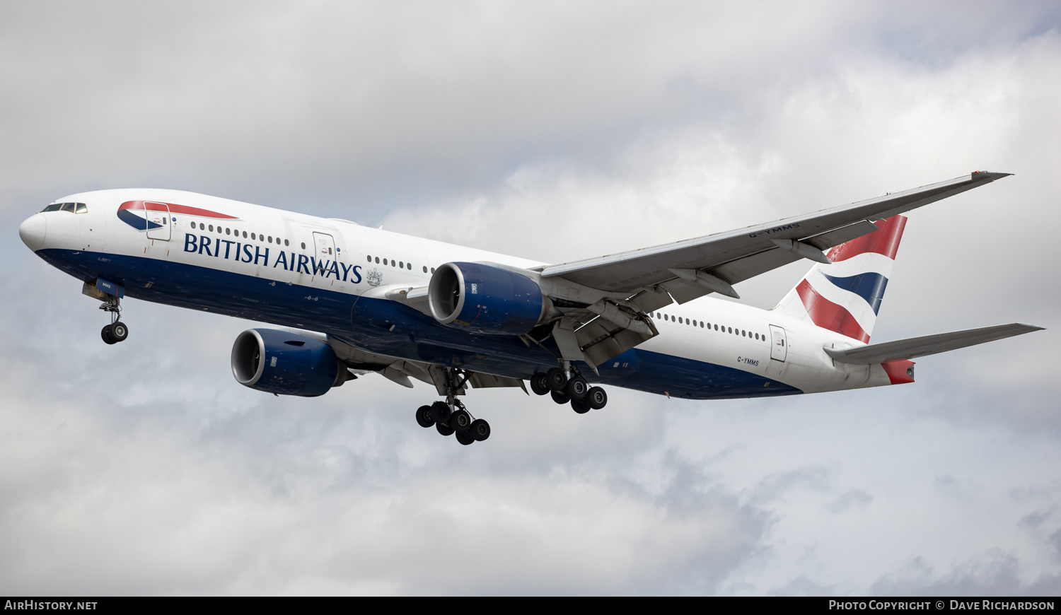 Aircraft Photo of G-YMMS | Boeing 777-236/ER | British Airways | AirHistory.net #508189