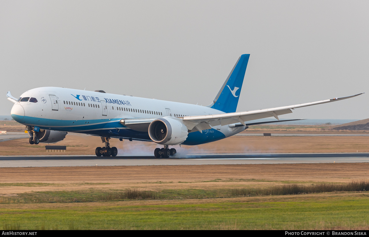 Aircraft Photo of B-1566 | Boeing 787-9 Dreamliner | Xiamen Airlines | AirHistory.net #508194