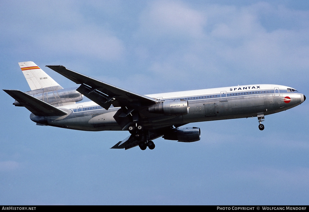 Aircraft Photo of EC-DEG | McDonnell Douglas DC-10-30CF | Spantax | AirHistory.net #508196