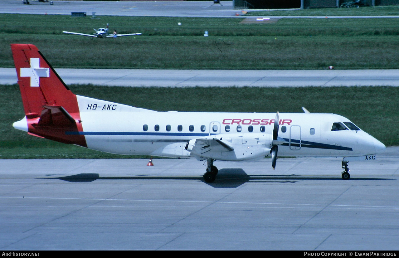 Aircraft Photo of HB-AKC | Saab 340B | Crossair | AirHistory.net #508219