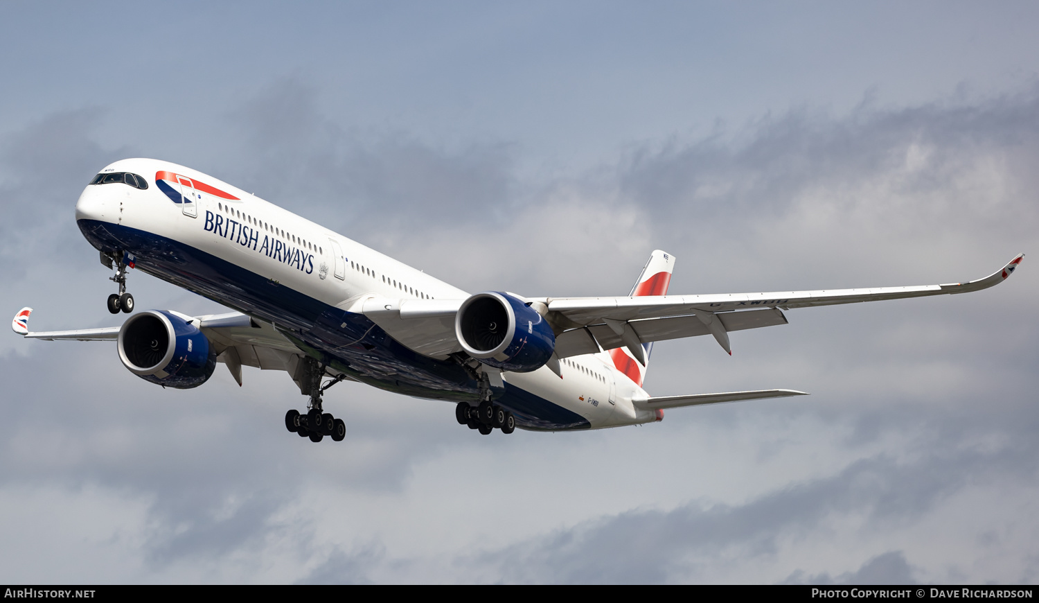 Aircraft Photo of G-XWBB | Airbus A350-1041 | British Airways | AirHistory.net #508222