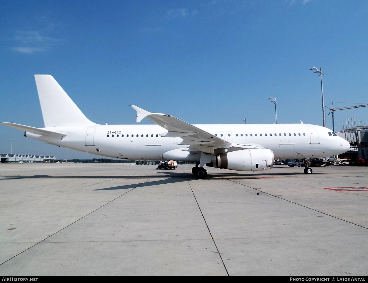 Aircraft Photo of ZS-GAO | Airbus A320-231 | AirHistory.net #508223