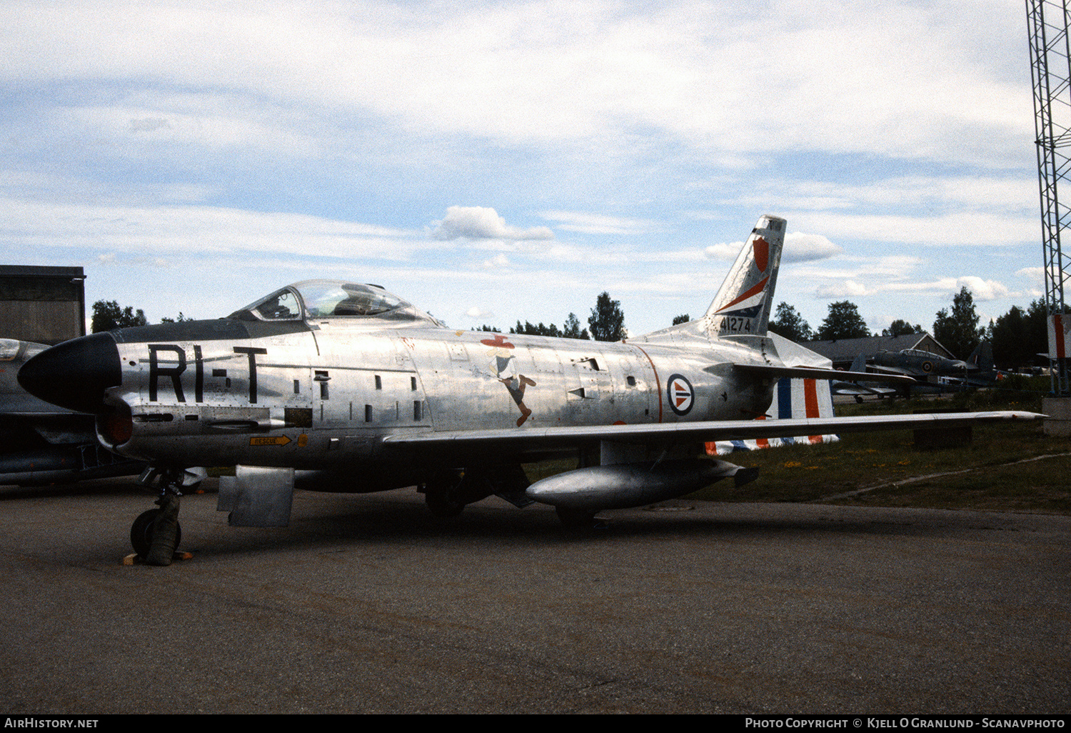 Aircraft Photo of 54-1274 / 41274 | North American F-86K Sabre | Norway - Air Force | AirHistory.net #508240