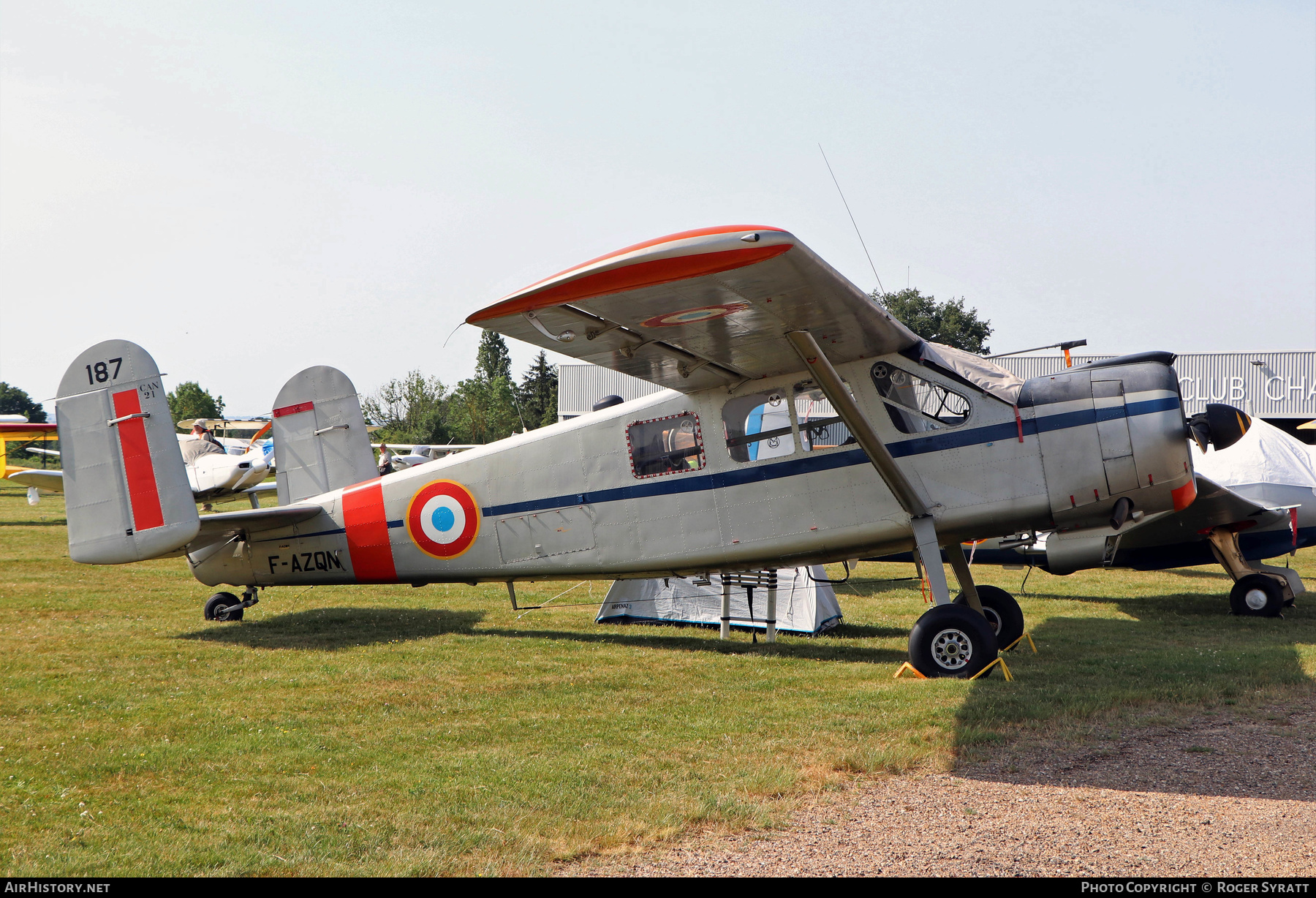 Aircraft Photo of F-AZQN / 187 | Max Holste MH.1521M Broussard | France - Army | AirHistory.net #508256