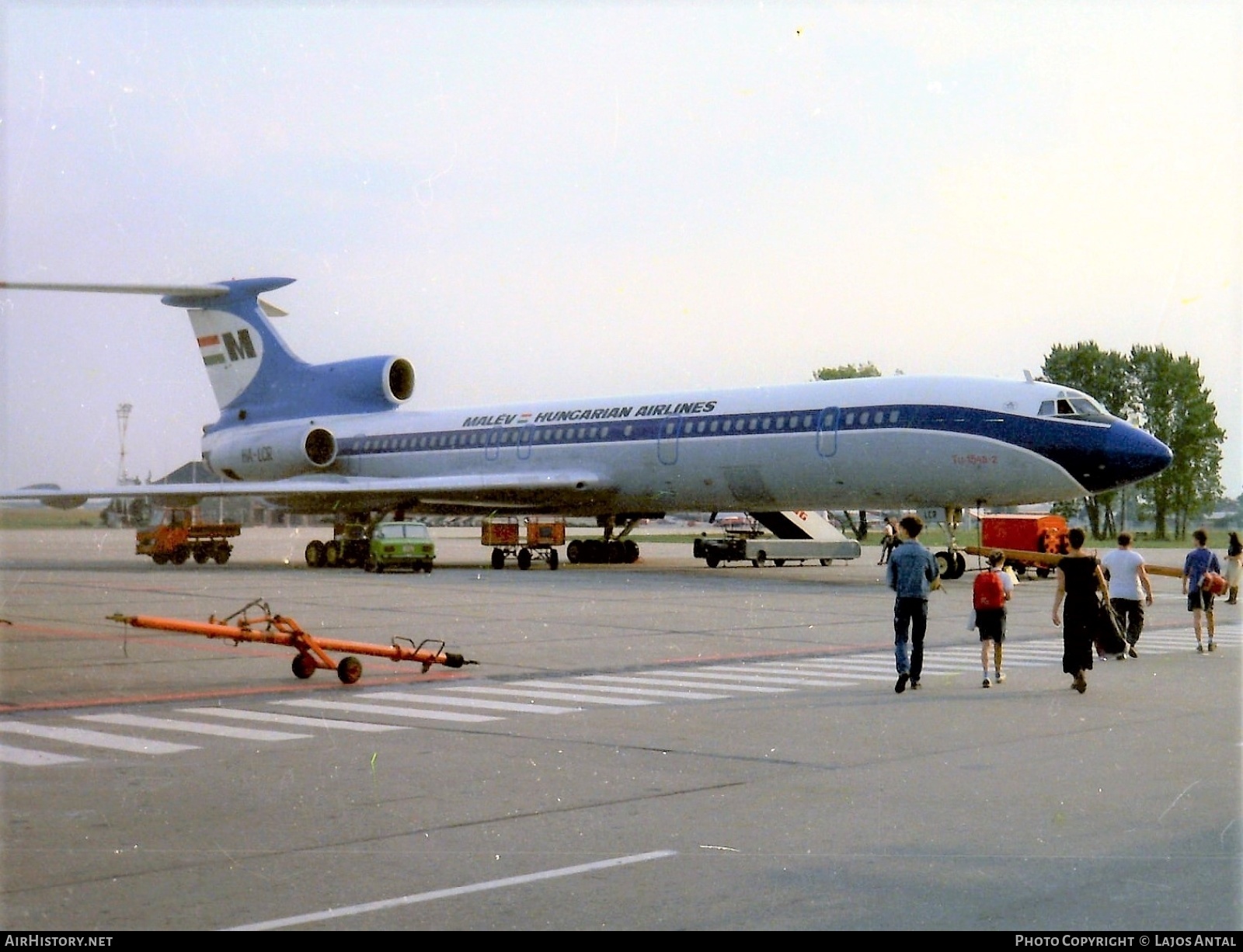 Aircraft Photo of HA-LCR | Tupolev Tu-154B-2 | Malév - Hungarian Airlines | AirHistory.net #508258