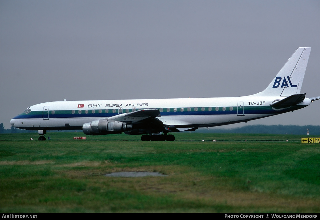 Aircraft Photo of TC-JBY | Douglas DC-8-52 | Bursa Hava Yollari - BHY / Bursa Airlines - BAL | AirHistory.net #508260