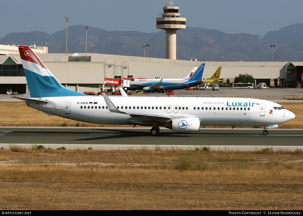 Aircraft Photo of D-AXLK | Boeing 737-86J | Luxair | AirHistory.net #508271