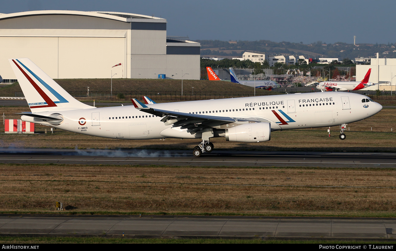 Aircraft Photo of F-WWKD | Airbus A330-243 | France - Air Force | AirHistory.net #508289