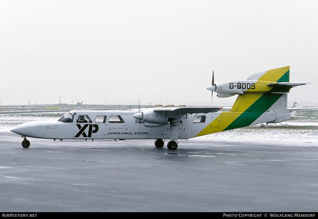Aircraft Photo of G-BDOS | Britten-Norman BN-2A Mk.3-2 Trislander | XP - Express Parcel Systems | AirHistory.net #508301