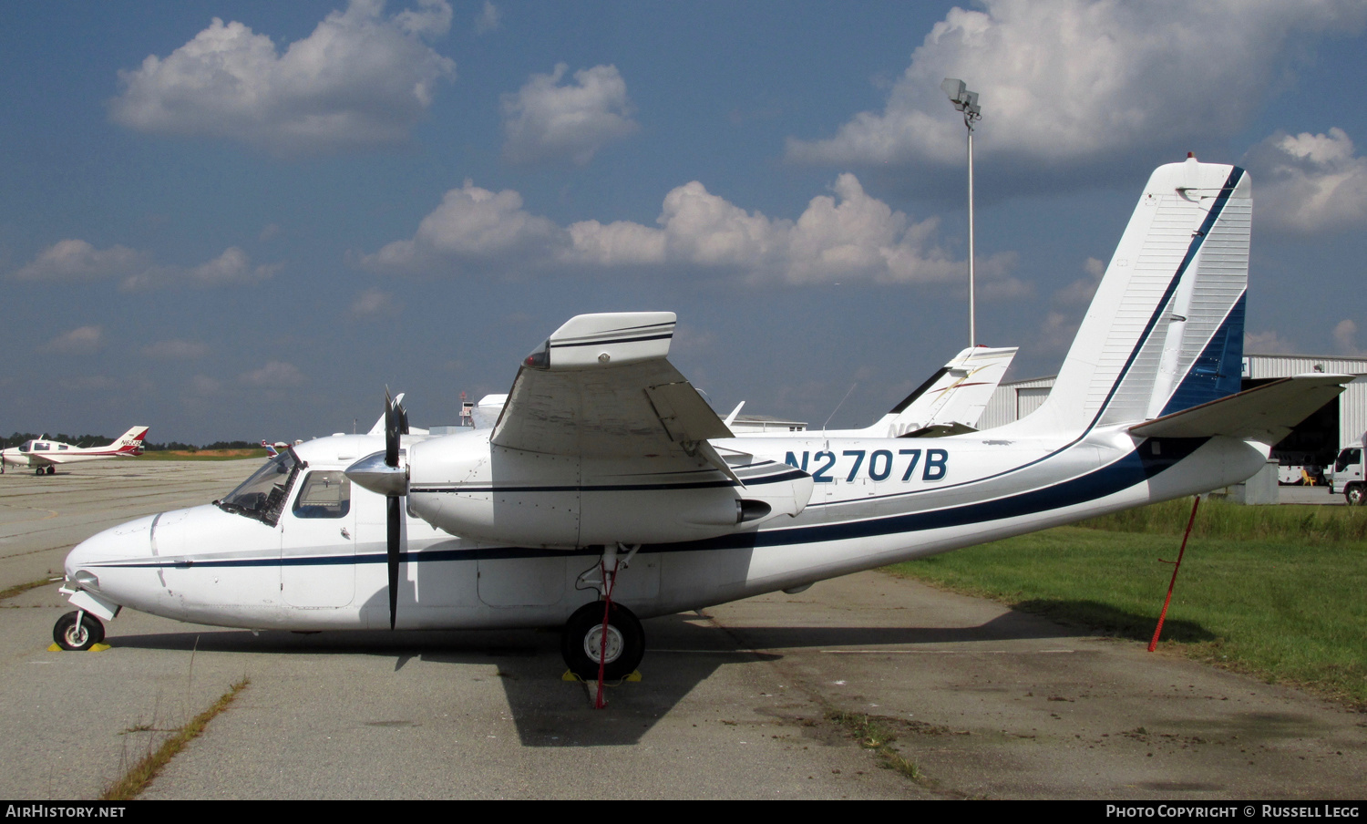 Aircraft Photo of N2707B | Aero Commander 560E Commander | AirHistory.net #508311