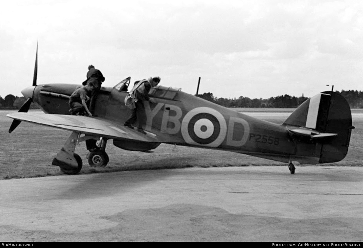 Aircraft Photo of P2558 | Hawker Hurricane Mk1 | UK - Air Force | AirHistory.net #508312