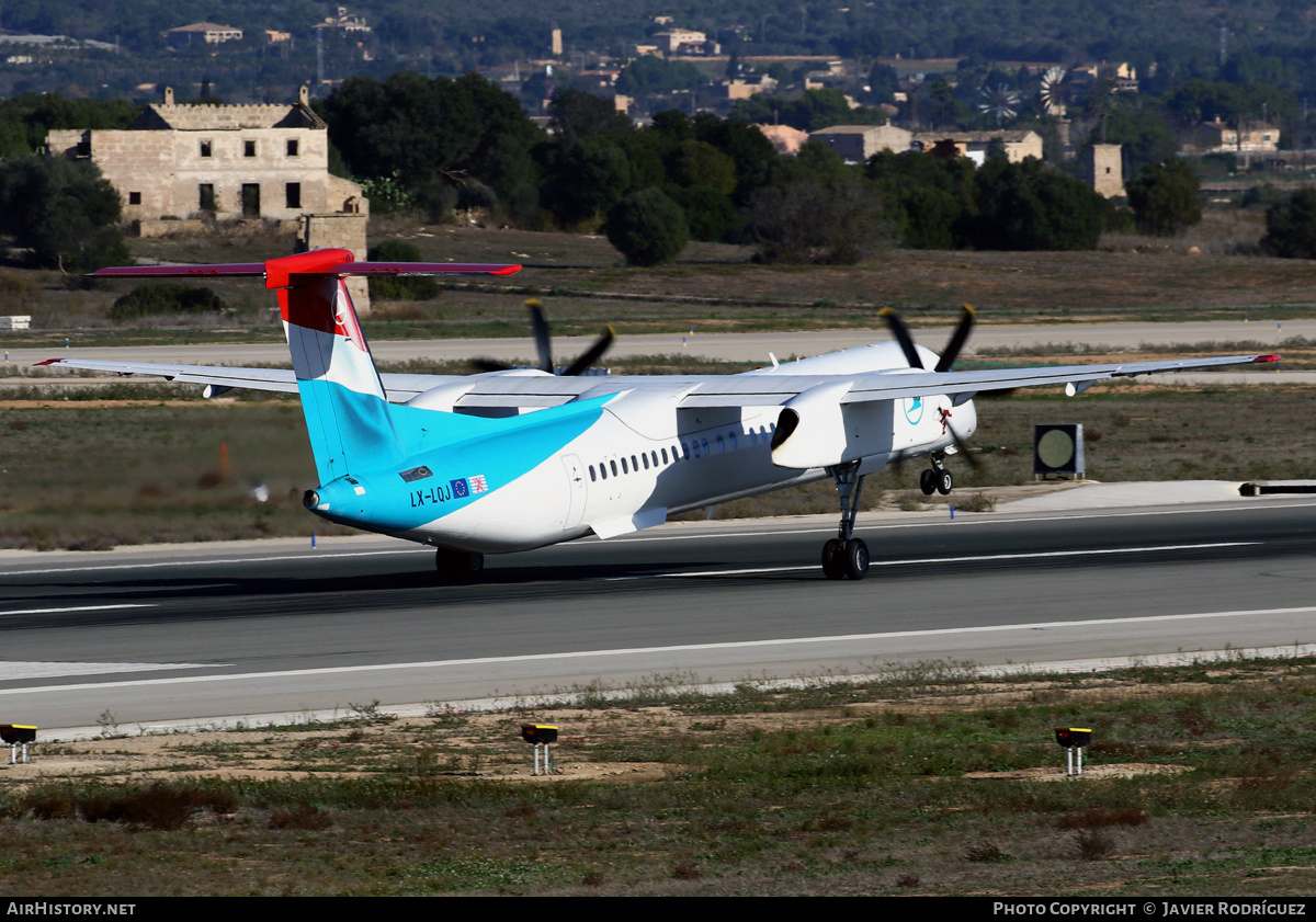 Aircraft Photo of LX-LQJ | Bombardier DHC-8-402 Dash 8 | Luxair | AirHistory.net #508322