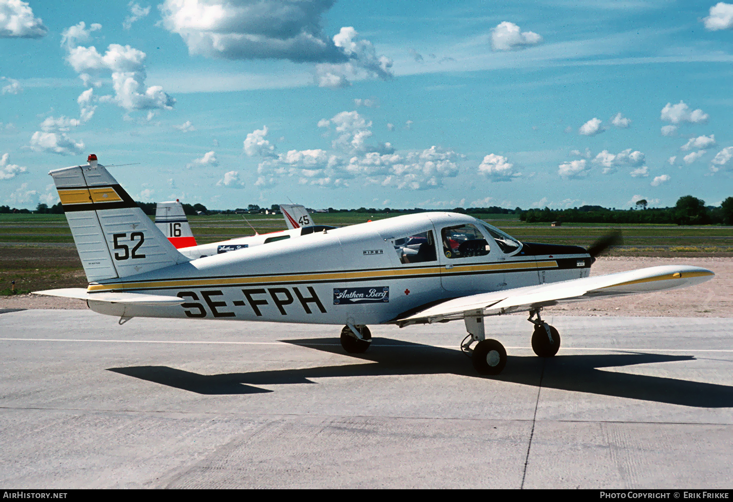 Aircraft Photo of SE-FPH | Piper PA-28-140 Cherokee C | AirHistory.net #508342