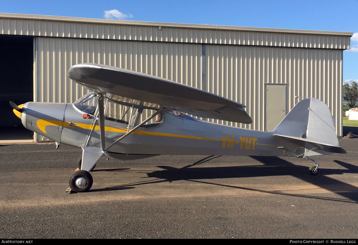 Aircraft Photo of VH-YUT | Auster J-1 Autocrat | AirHistory.net #508355