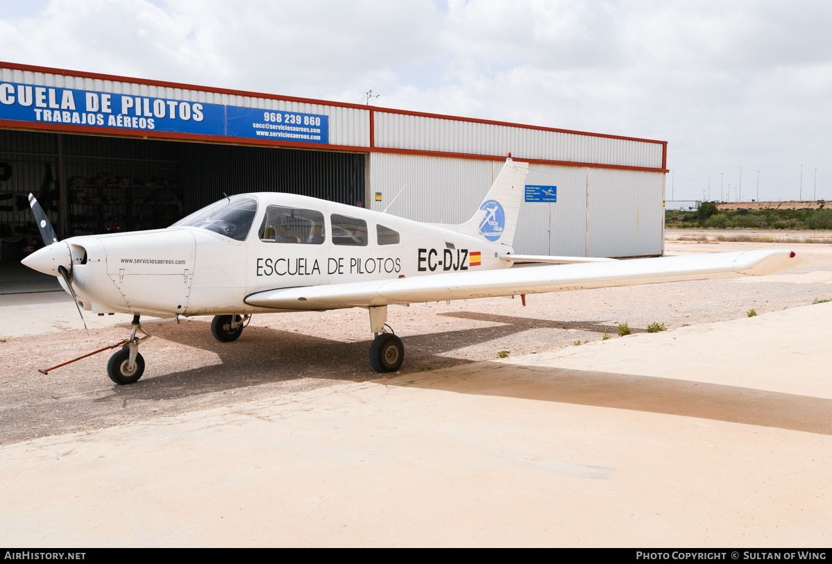 Aircraft Photo of EC-DJZ | Piper PA-28-161 Warrior II | Servicios Aéreos Costa Cálida | AirHistory.net #508371