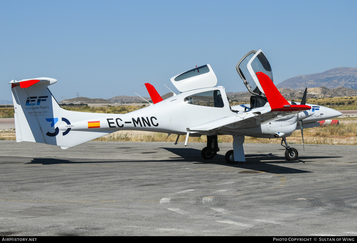 Aircraft Photo of EC-MNC | Diamond DA42 NG Twin Star | European Flyers | AirHistory.net #508374