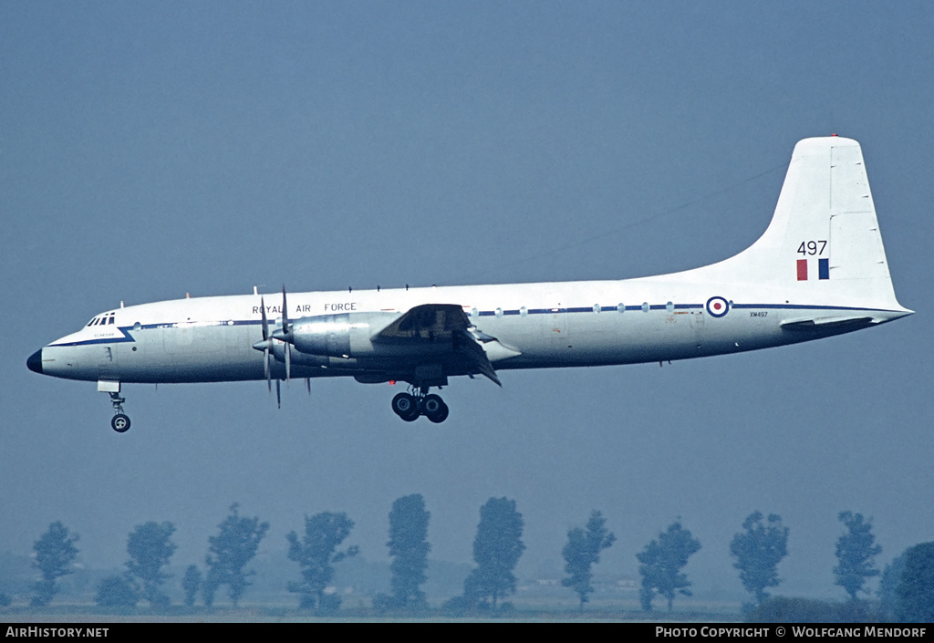 Aircraft Photo of XM497 | Bristol 175 Britannia C.1 (253) | UK - Air Force | AirHistory.net #508393