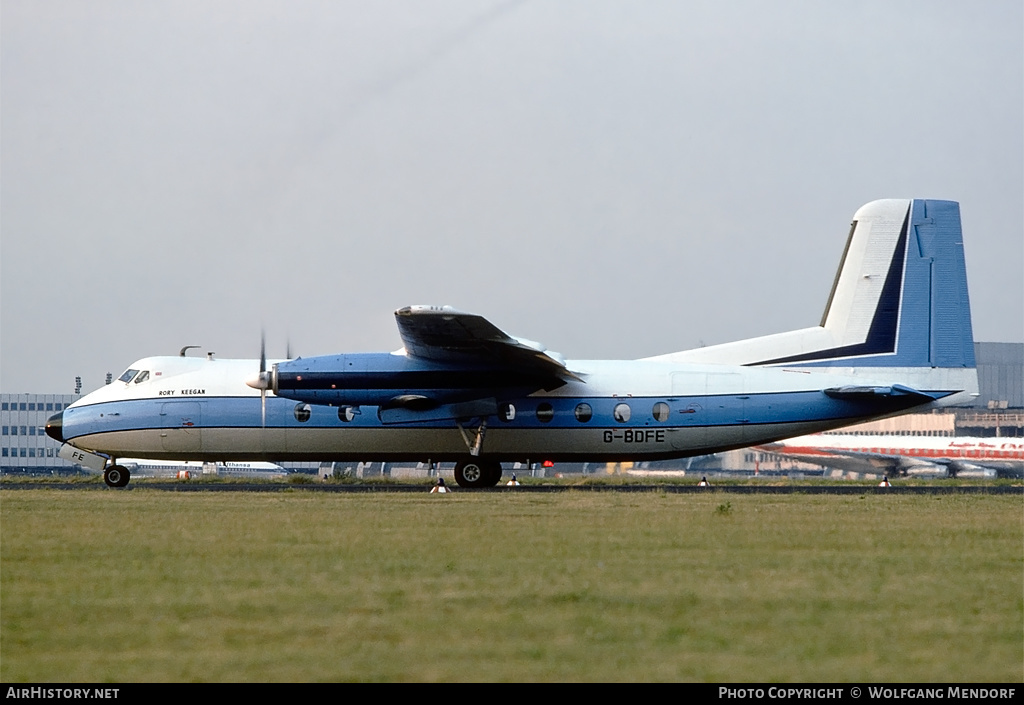 Aircraft Photo of G-BDFE | Handley Page HPR-7 Herald 206 | British Air Ferries - BAF | AirHistory.net #508399