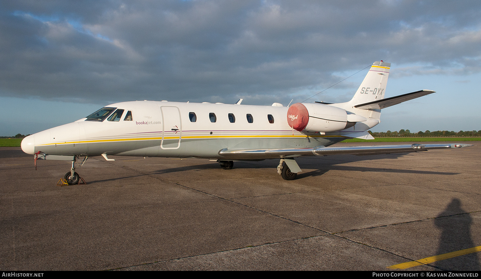 Aircraft Photo of SE-DYX | Cessna 560XL Citation Excel | BookaJet | AirHistory.net #508408