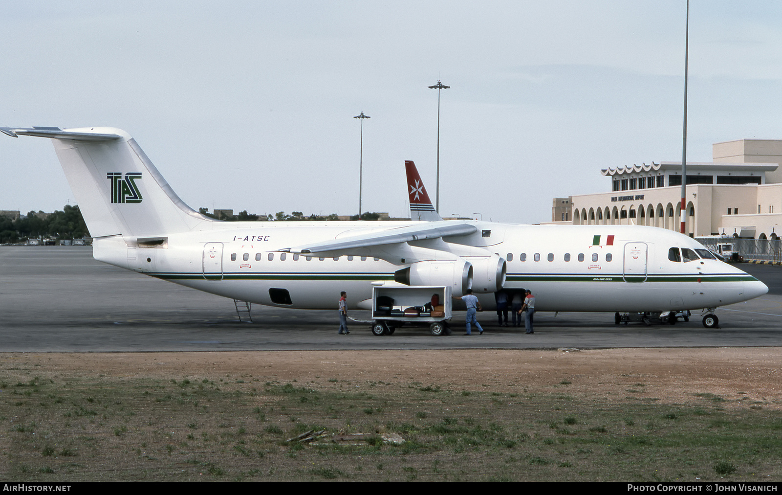 Aircraft Photo of I-ATSC | British Aerospace BAe-146-300 | TAS Airways - Trasporti Aerei Speciali | AirHistory.net #508411