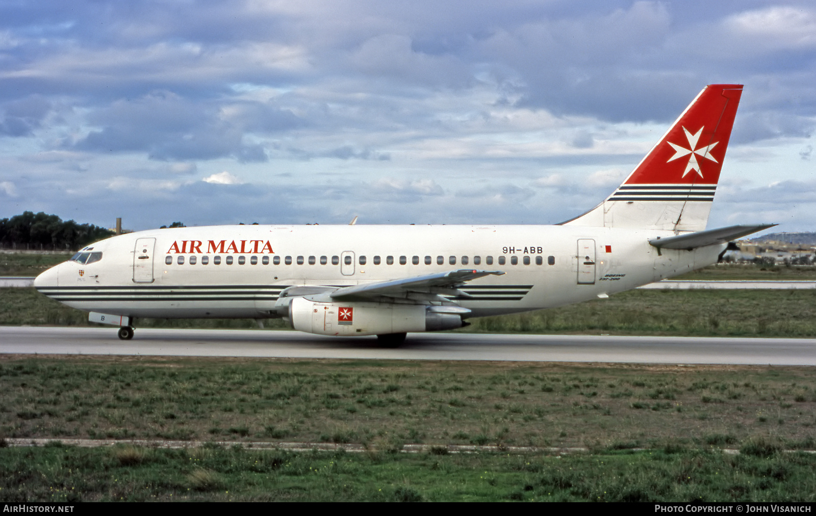 Aircraft Photo of 9H-ABB | Boeing 737-2Y5/Adv | Air Malta | AirHistory.net #508414