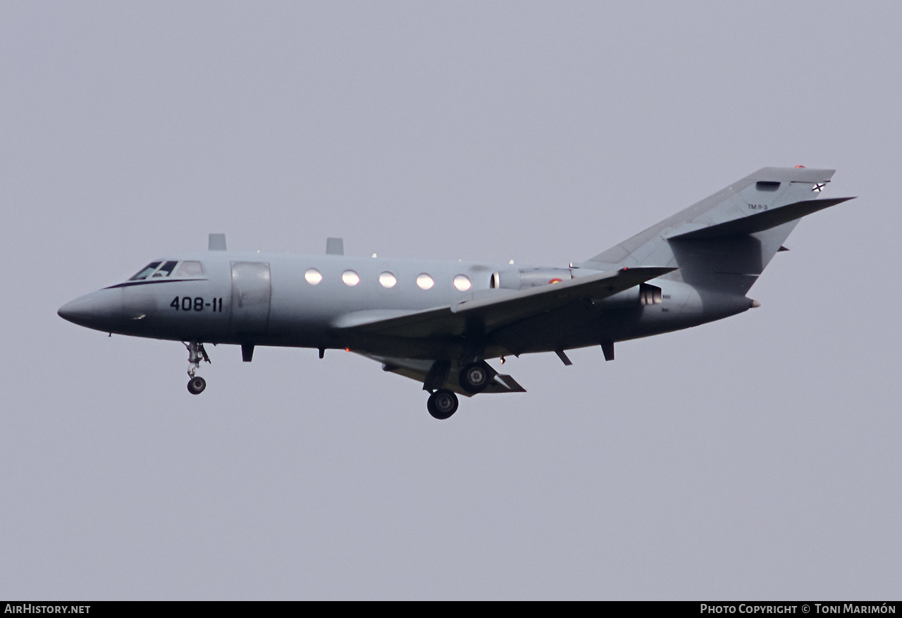 Aircraft Photo of TM.11-3 | Dassault Falcon 20D | Spain - Air Force | AirHistory.net #508423