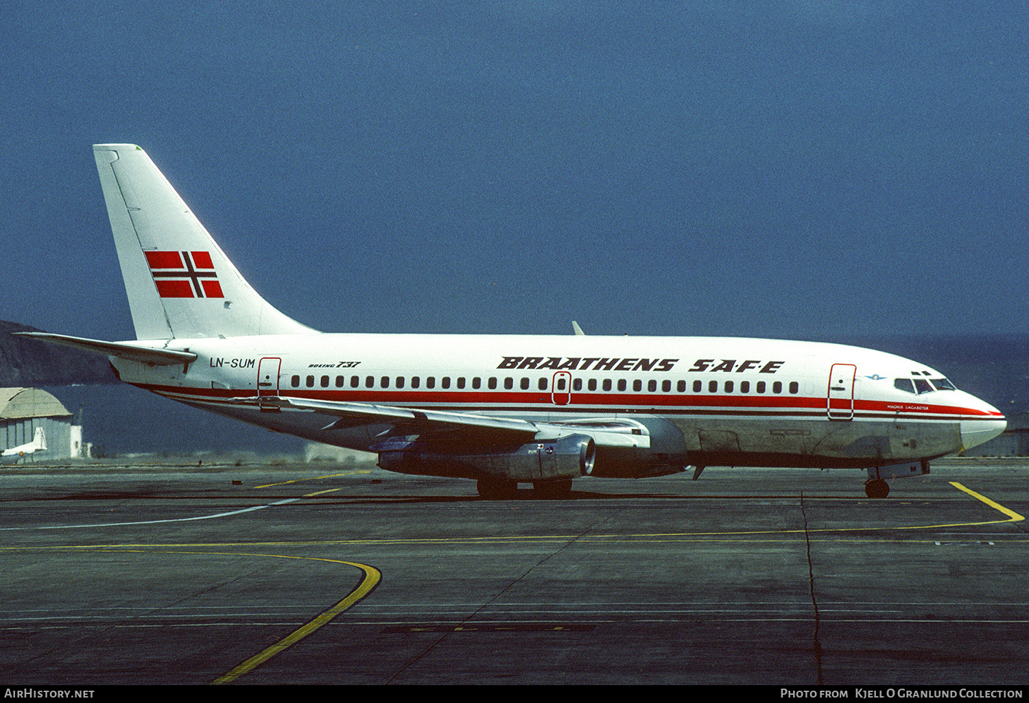 Aircraft Photo of LN-SUM | Boeing 737-205/Adv | Braathens SAFE | AirHistory.net #508447