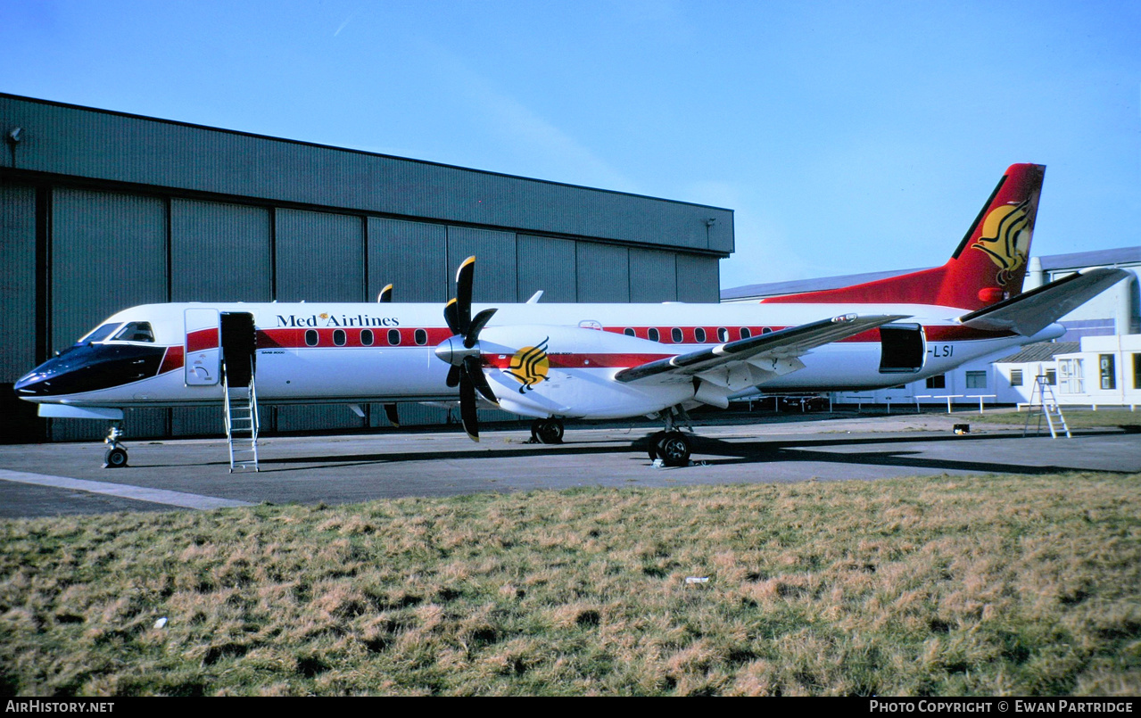 Aircraft Photo of SE-LSI | Saab 2000 | Med Airlines | AirHistory.net #508448