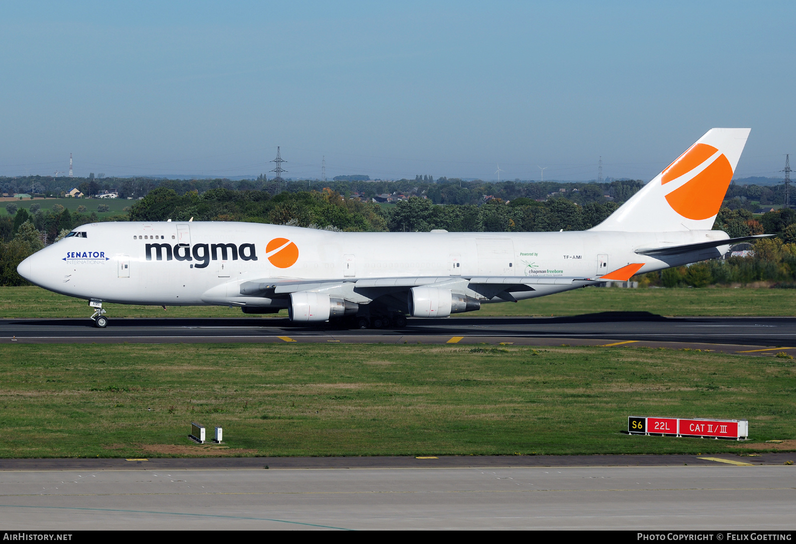 Aircraft Photo of TF-AMI | Boeing 747-412(BDSF) | Magma Aviation | AirHistory.net #508470