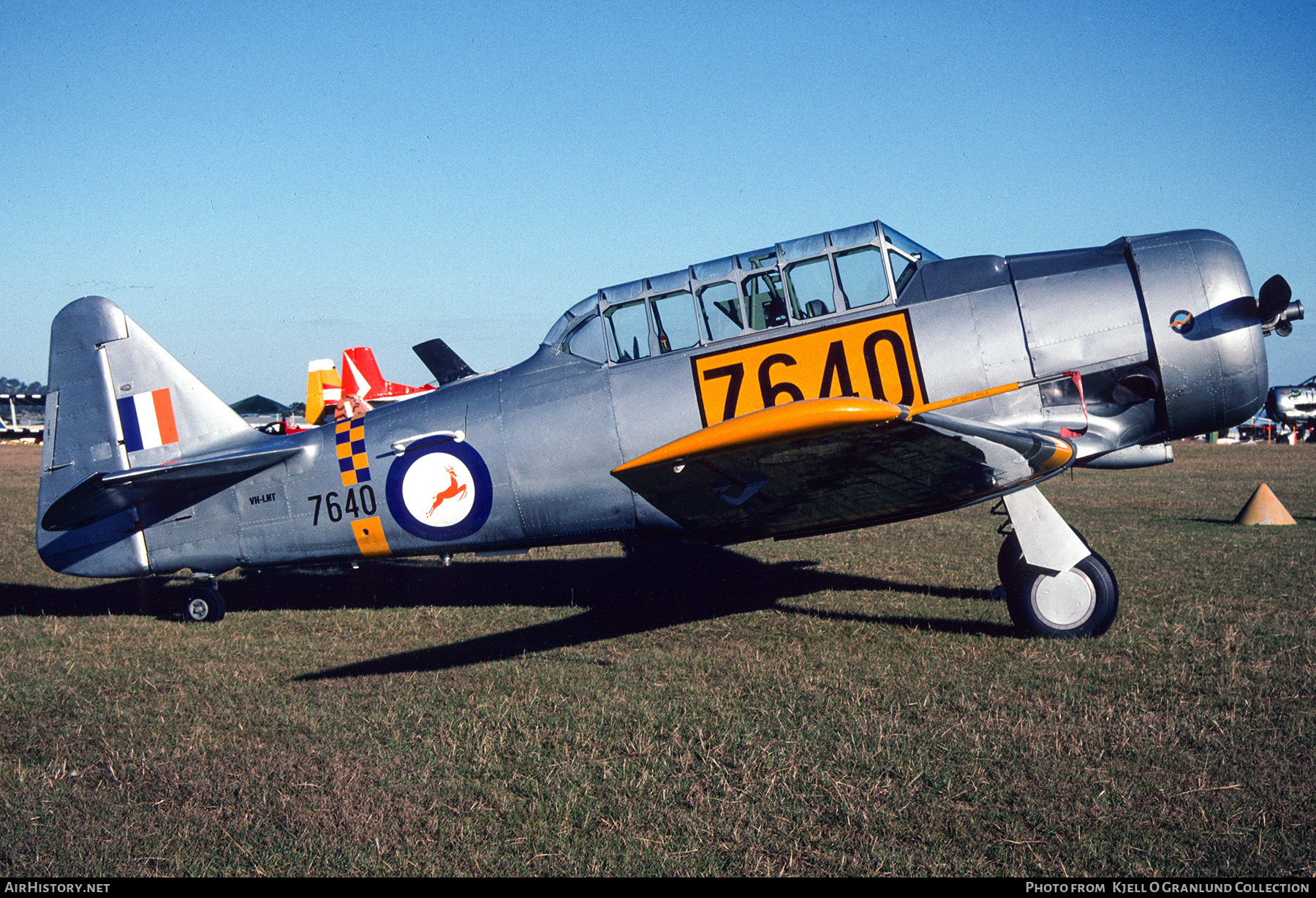 Aircraft Photo of VH-LNT / 7640 | North American AT-6A Texan | South Africa - Air Force | AirHistory.net #508503