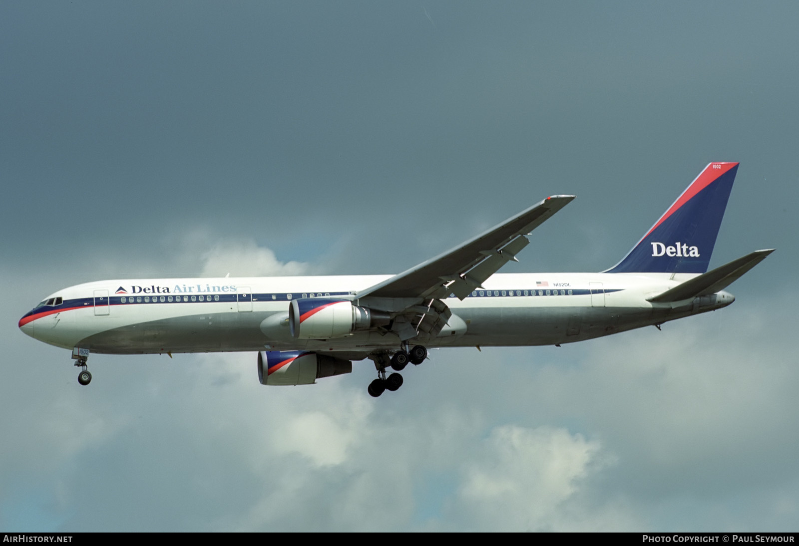 Aircraft Photo of N152DL | Boeing 767-3P6/ER | Delta Air Lines | AirHistory.net #508506