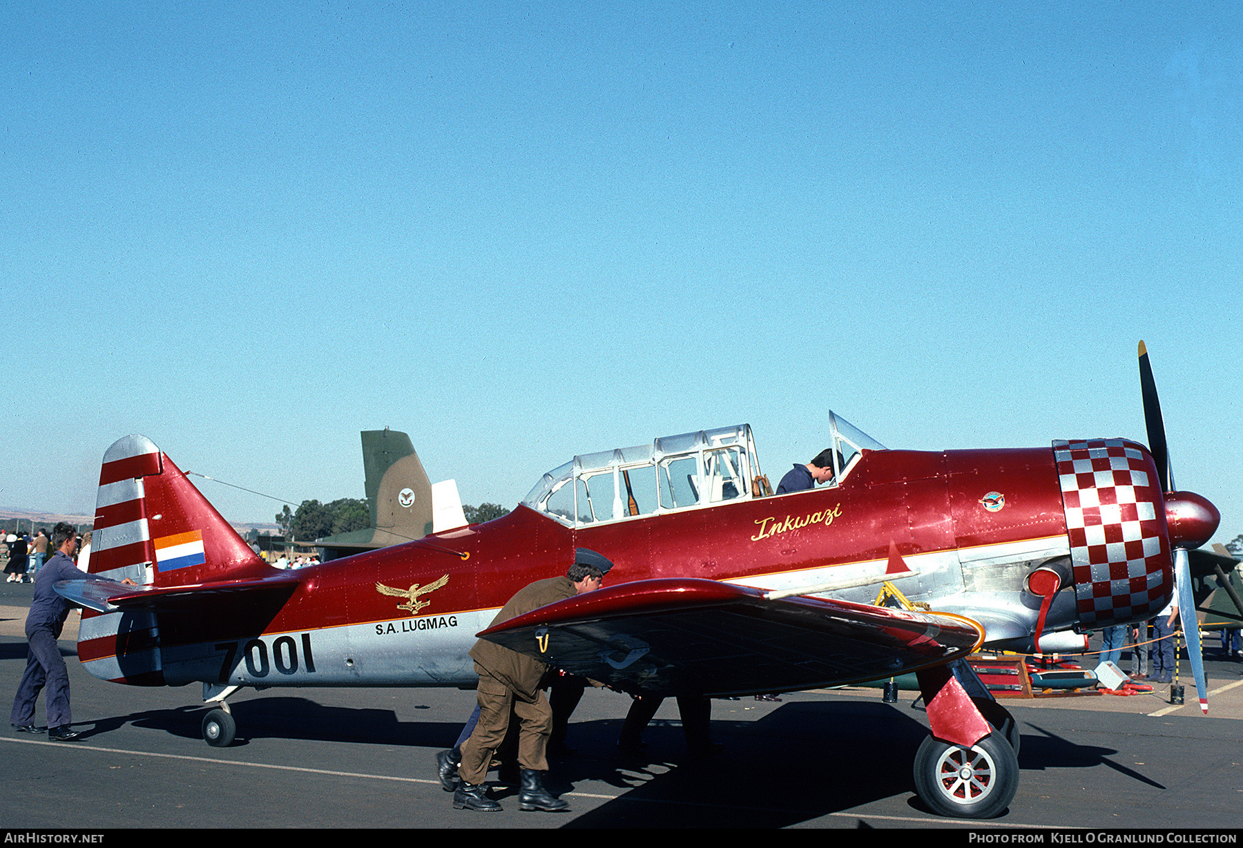 Aircraft Photo of 7001 | North American AT-6D Harvard III | South Africa - Air Force | AirHistory.net #508507